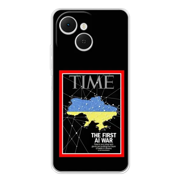 Чехол с принтом «TIME Ukraine» для TECNO Spark 40C