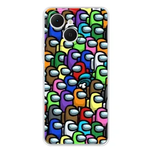Чохли Амонг Ас для TECNO Spark 40C (AlphaPrint) (Убитий)
