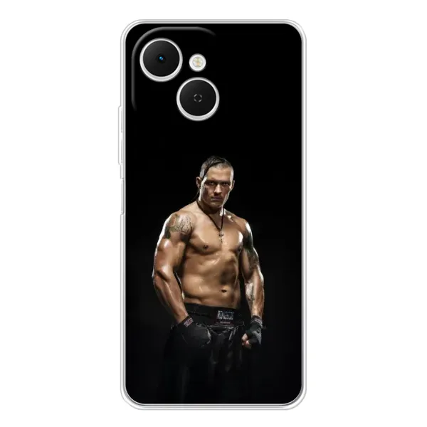 Чохол з принтом «Чемпіон Олександр Усик» для TECNO Spark 40C Чохол з принтом «Чемпіон Олександр Усик» для TECNO Spark 40C