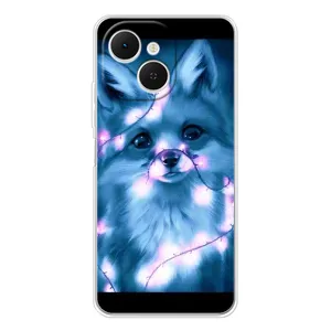 Чохли з картинкою Лисичка для TECNO Spark 40C (VPrint) (Яскрава лисичка)