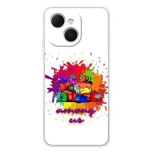 Чохли Амонг Ас для TECNO Spark 40C (AlphaPrint) (Яскравий АмонгАс)