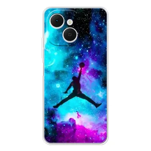 Чехлы для TECNO Spark 40C - с картинкой JORDAN (AlphaPrint)