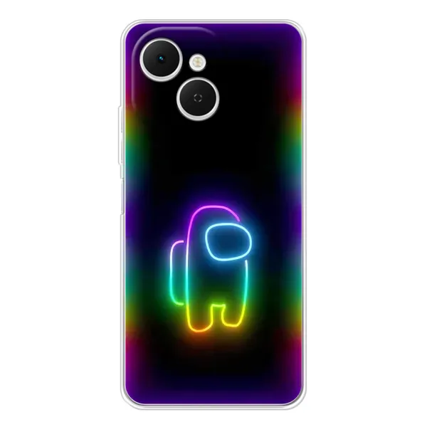 Чехол с принтом «Яркий скин» для TECNO Spark 40C