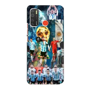 Чохли Мессі для TECNO Spark 5 Pro (AlphaPrint) (Аргентина Мессі)