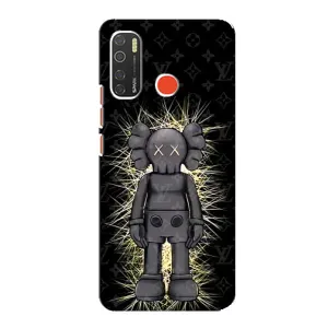 Чехлы для TECNO Spark 5 Pro - Bearbrick Louis Vuitton (PREMIUMPrint) (Bearbrick LV)