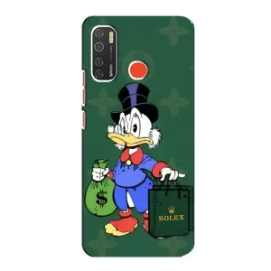 Чехлы для TECNO Spark 5 Pro - Скрудж МакДак Louis Vuitton (PREMIUMPrint) (Богатая Утка)