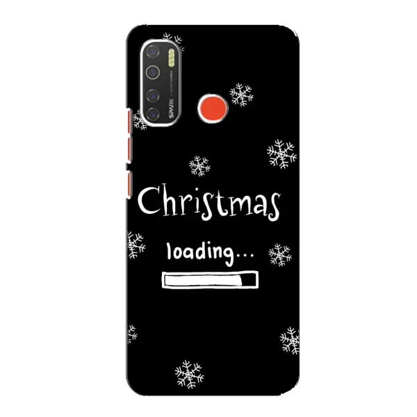 Чехол с принтом «Christmas loading» для TECNO Spark 5 Pro Чехол с принтом «Christmas loading» для TECNO Spark 5 Pro