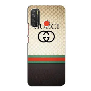 Чехол с принтом «GUCCI стиль» для TECNO Spark 5 Pro