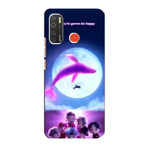 Чохли BTS для TECNO Spark 5 Pro (AlphaPrint) (КИТ BTS)