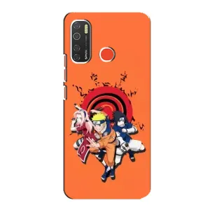 Naruto Anime Чохли для ТЕКНО Спарк 5 Про (AlphaPrint) (команда Наруто)