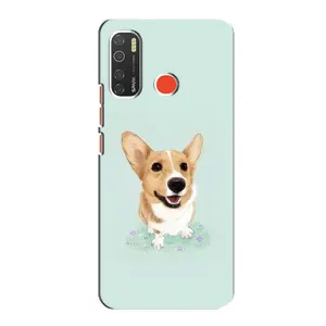 Чохли з собаками для TECNO Spark 5 Pro (VPrint) (Коргі)