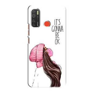 Чехол с печатью для TECNO Spark 5 Pro - (Мода) (AlphaPrint) (Коронавирус)