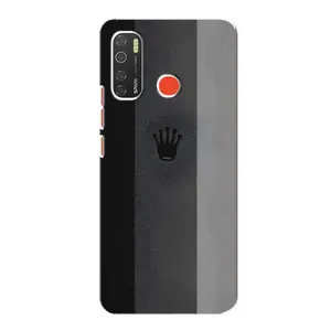 Чехол с Короной Техно Спарк 5 Про - (AlphaPrint) (Коронка)