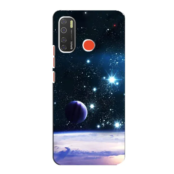 Чехол с принтом «Космический вид» для TECNO Spark 5 Pro