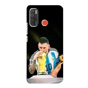 Чохли для TECNO Spark 5 Pro (Leo чемпіон) (AlphaPrint) (Кубок Мессі)