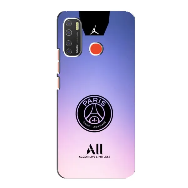 Чехол с принтом «лого PSG» для TECNO Spark 5 Pro