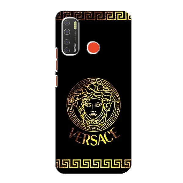Чохол з принтом «Logo Versace» для TECNO Spark 5 Pro