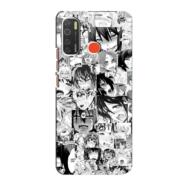 Чехол с принтом «Ahegao manga» для TECNO Spark 5 Pro