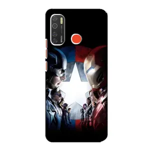 Чохли з героями Марвел TECNO Spark 5 Pro (VPrint) (Марвел стайл)