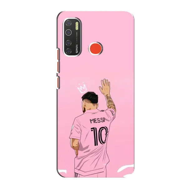 Чехол с принтом «Месси Маями» для TECNO Spark 5 Pro Чехол с принтом «Месси Маями» для TECNO Spark 5 Pro