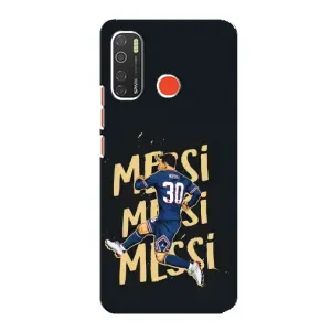 Чохли для TECNO Spark 5 Pro (Leo чемпіон) (AlphaPrint) (Messi ПСЖ)