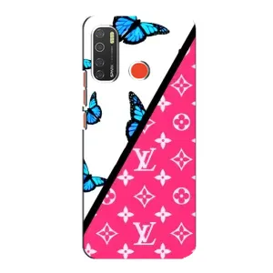 Брендновые Чехлы для TECNO Spark 5 Pro - (PREMIUMPrint) (Мода LV)