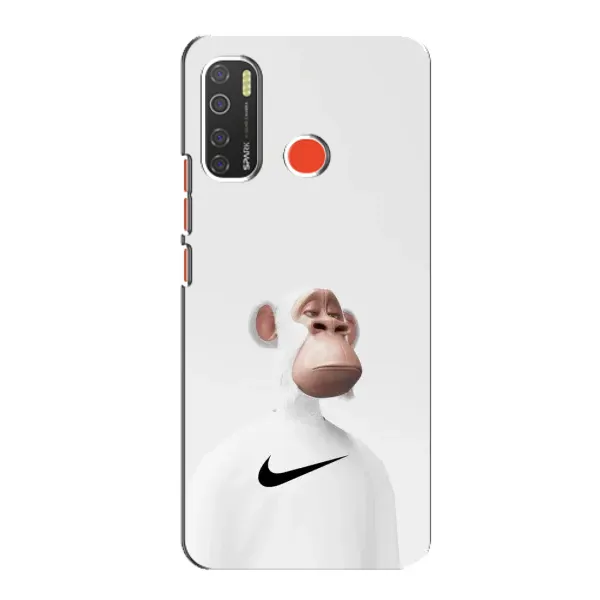 Чохол з принтом «мавпа NFT Nike» для TECNO Spark 5 Pro