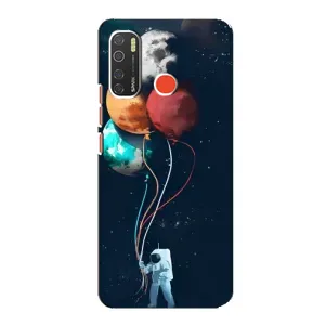 Космічні Чохли для ТЕКНО Спарк 5 Про (VPrint) (Планети кульки)