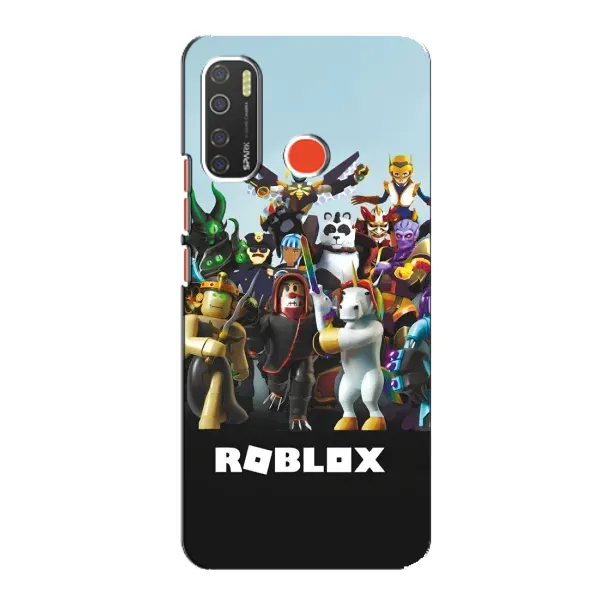 Чехол с принтом «ROBLEX» для TECNO Spark 5 Pro