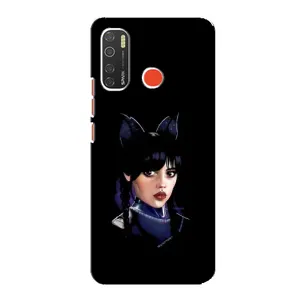 Чохли Венсдей на TECNO Spark 5 Pro Уенсдей (AlphaPrint) (серйозна Венздей)