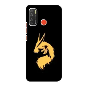Naruto Anime Чохли для ТЕКНО Спарк 5 Про (AlphaPrint) (силует Курама Наруто)