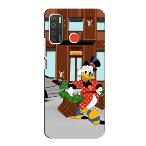 Чехлы для TECNO Spark 5 Pro - Скрудж МакДак Louis Vuitton (PREMIUMPrint) (Скрудж ЛВ)