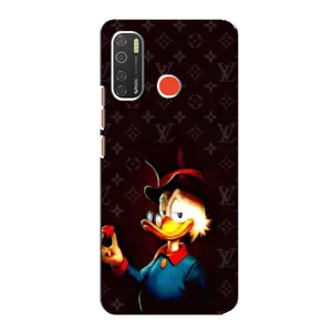 Чехлы для TECNO Spark 5 Pro - Скрудж МакДак Louis Vuitton (PREMIUMPrint) (Скрудж с бриллиантом)