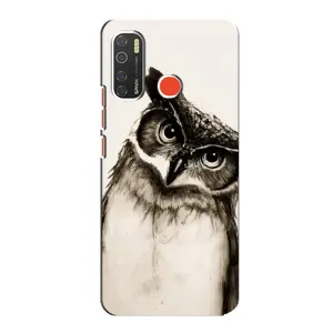 Чохол з пташками на TECNO Spark 5 Pro (VPrint) (Сова)