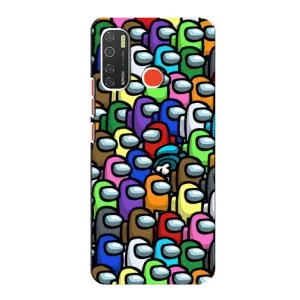 Чехол Амонг Ас для TECNO Spark 5 Pro (AlphaPrint) (Убит)