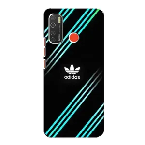 Чохли Адидас для TECNO Spark 5 (AlphaPrint) (Адідас з полосами)