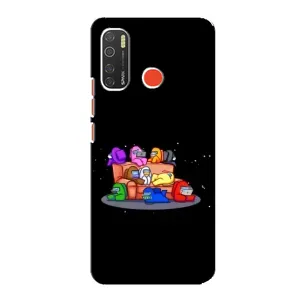 Чехол с принтом «Амонг-ас» для TECNO Spark 5