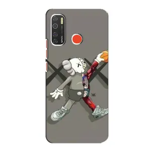 Чохли для TECNO Spark 5 - Bearbrick Louis Vuitton (PREMIUMPrint) (Беарбрік Джордан)