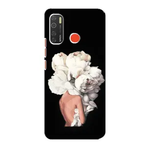 Чехлы (ART) Цветы на TECNO Spark 5 (VPrint)