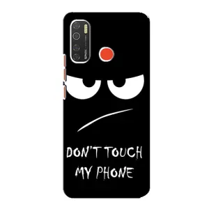 Чохол з принтом «Dont Touch» для TECNO Spark 5