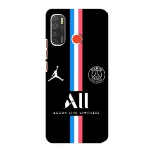Чохли PSG для TECNO Spark 5 (AlphaPrint) (футболка ПСЖ)