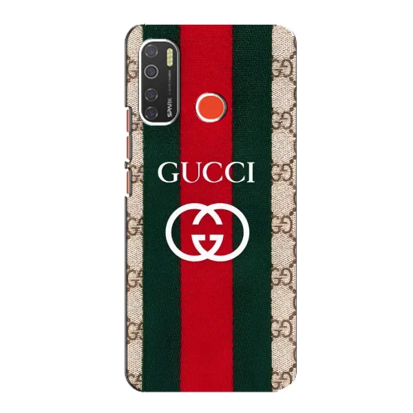 Чехол с принтом «Gucci дизайн» для TECNO Spark 5