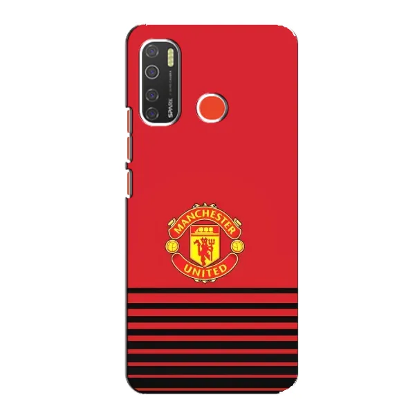 Чохол з принтом «manchester united» для TECNO Spark 5