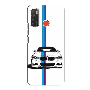 Чехол с принтом «Машина БМВ» для TECNO Spark 5