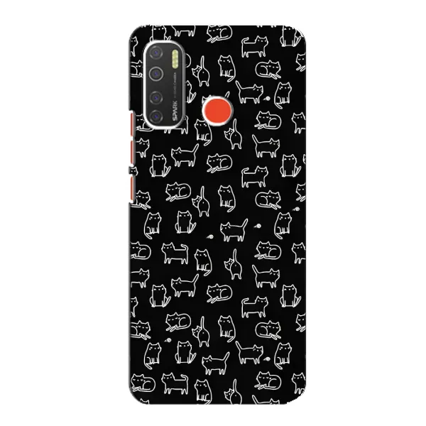 Чохол з принтом «Маленькі котики» для TECNO Spark 5 Чохол з принтом «Маленькі котики» для TECNO Spark 5