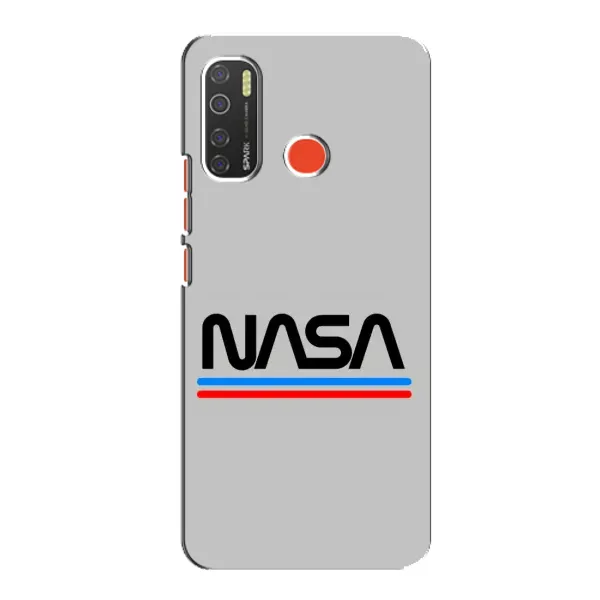 Чехол с принтом «NASA» для TECNO Spark 5 Чехол с принтом «NASA» для TECNO Spark 5