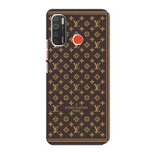 Чохол з принтом «шпалери LV» для TECNO Spark 5