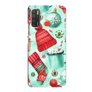 Чехол с принтом «Одежда НГ» для TECNO Spark 5
