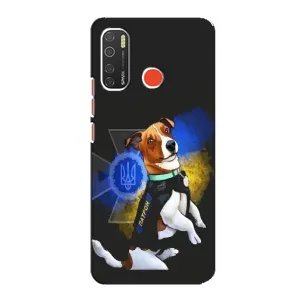 Чохли з картинкою собаки Патрон для TECNO Spark 5 (AlphaPrint) (Патрон собачка)