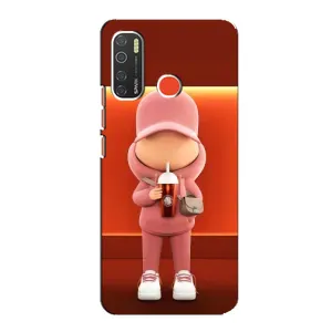 Чохол з принтом «З Кавою» для TECNO Spark 5